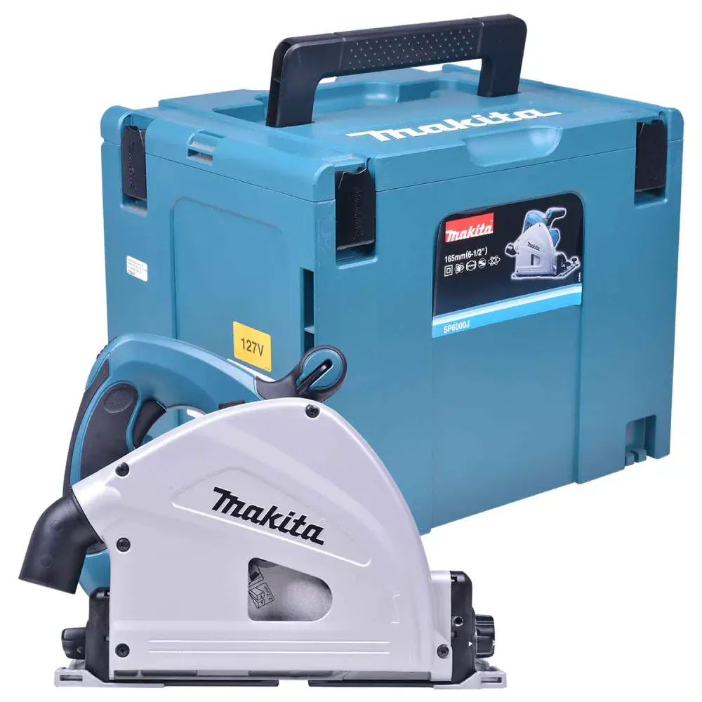 Serra circular de trilho 165MM 1300W SP6000J 220V Makita — fotografia de referência
