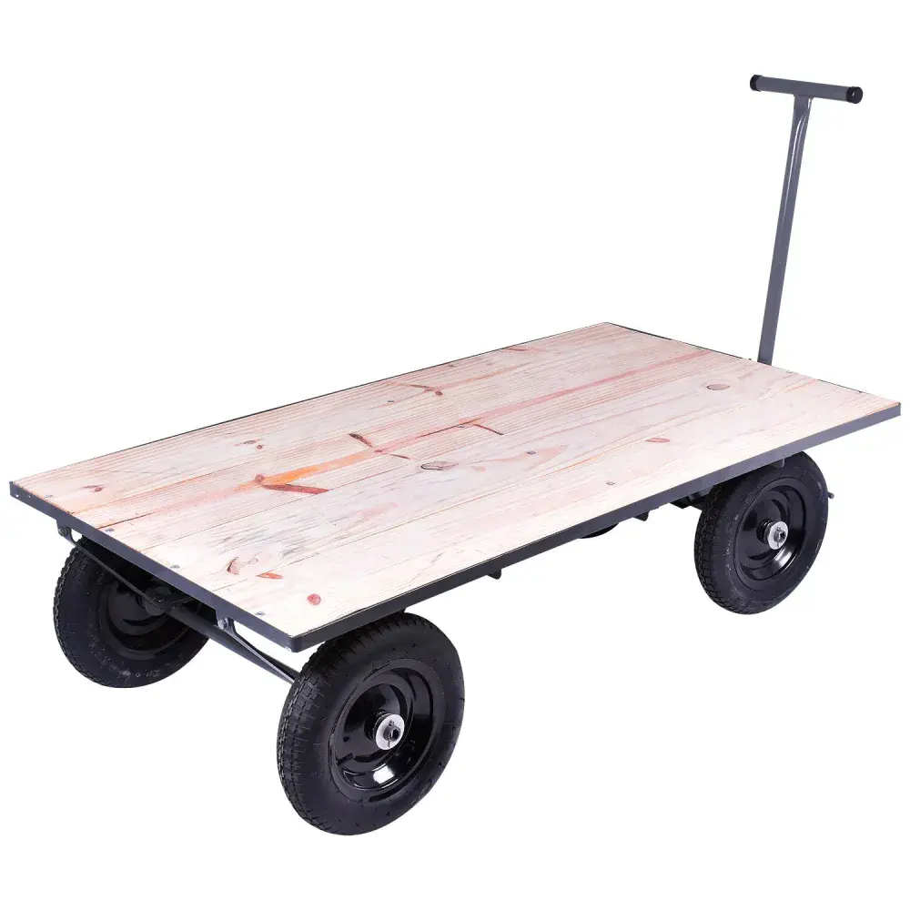 Carrinho plataforma madeira 300 kg desmontável Bumafer