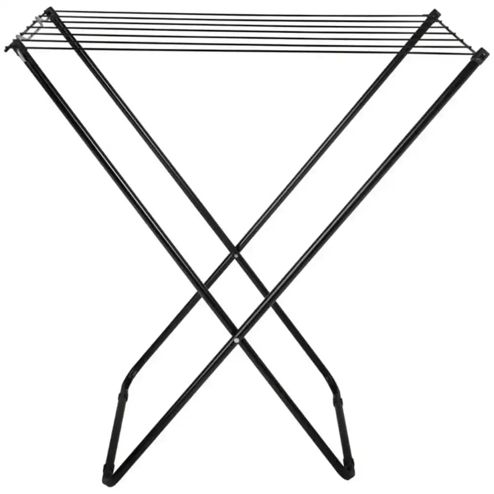 Varal de Chão Slim 79 x 42 x 79 CM Preto 6215 MOR