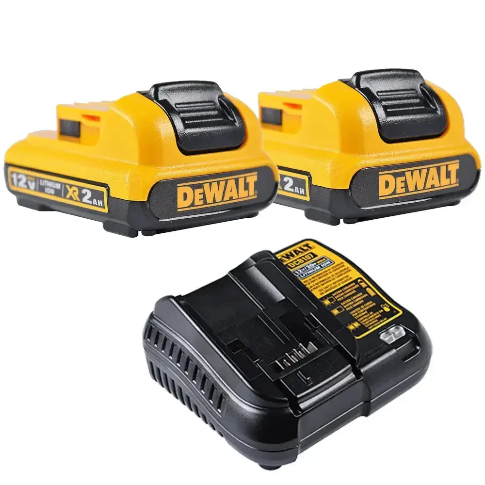 Parafusadeira furadeira impacto bateria 3/8” 12V bivolt Dewalt — fotografia 9