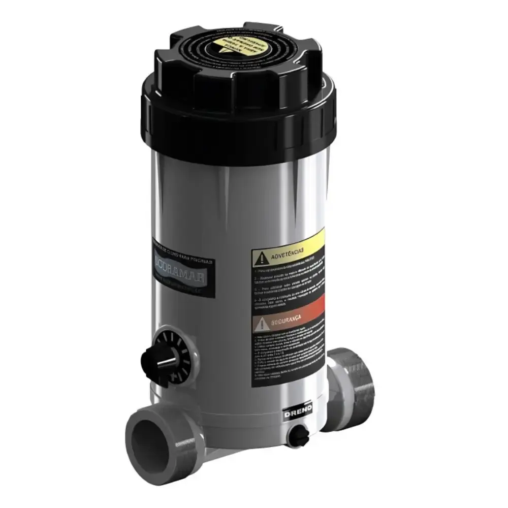 Dosador de Cloro Automático para Piscina 4 kg SODRAMAR — fotografia de referência