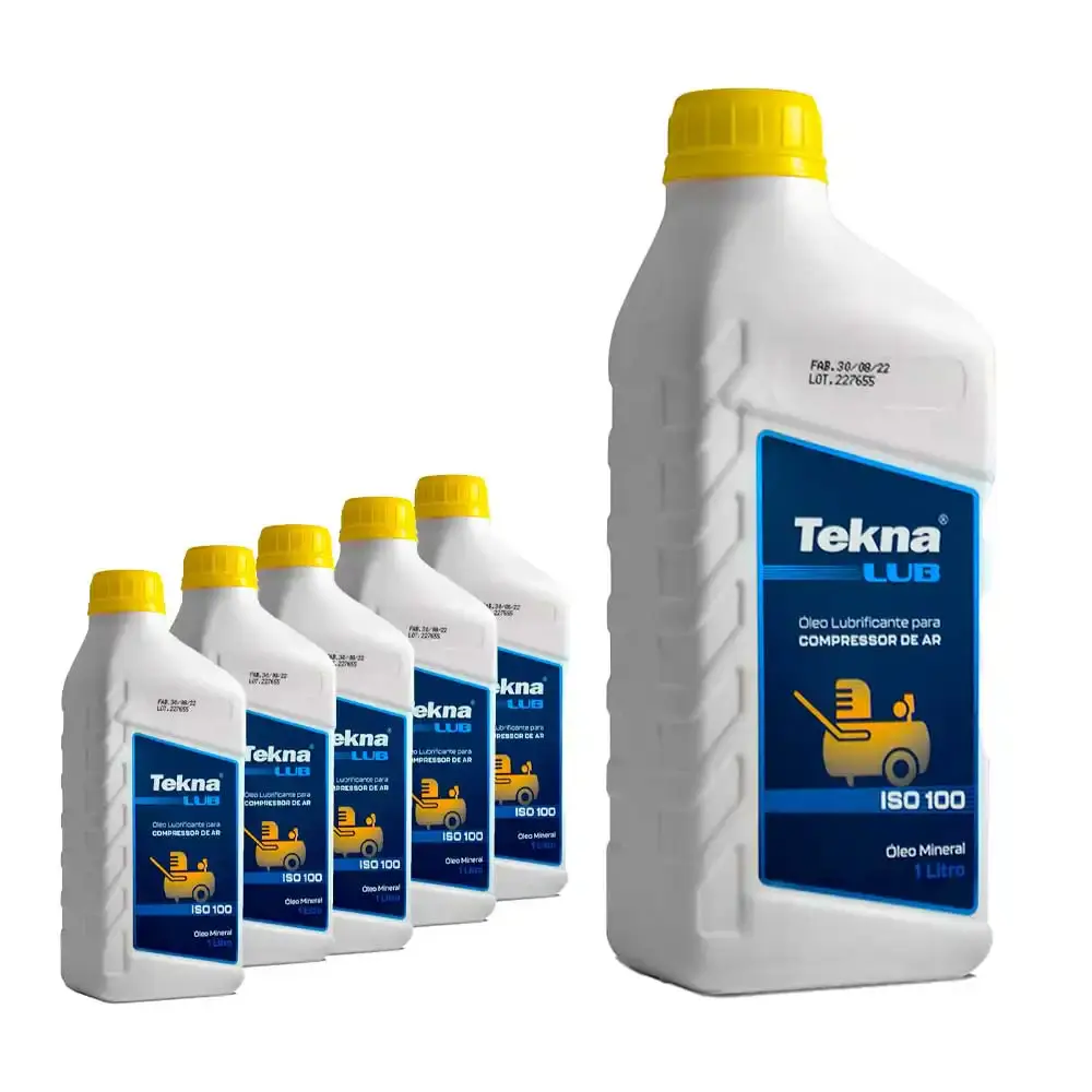 Óleo para compressor 1L 6 unidades 900340 Tekna