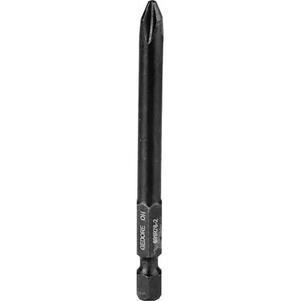 Bits de fenda cruzada sextavado 1/4 M2,1 M3 76X4,5MM Gedore — fotografia de referência