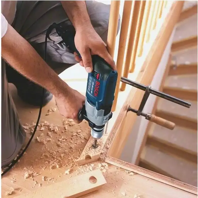Furadeira industrial 1/2 POL com impacto 800W com reversão GSB 20-2RE Bosch 110 V — fotografia 4