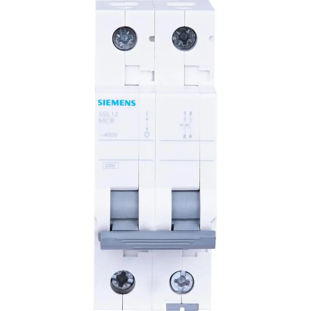 Disjuntor bipolar din curva c 50A 400V 5SL12MCB Siemens — fotografia 2