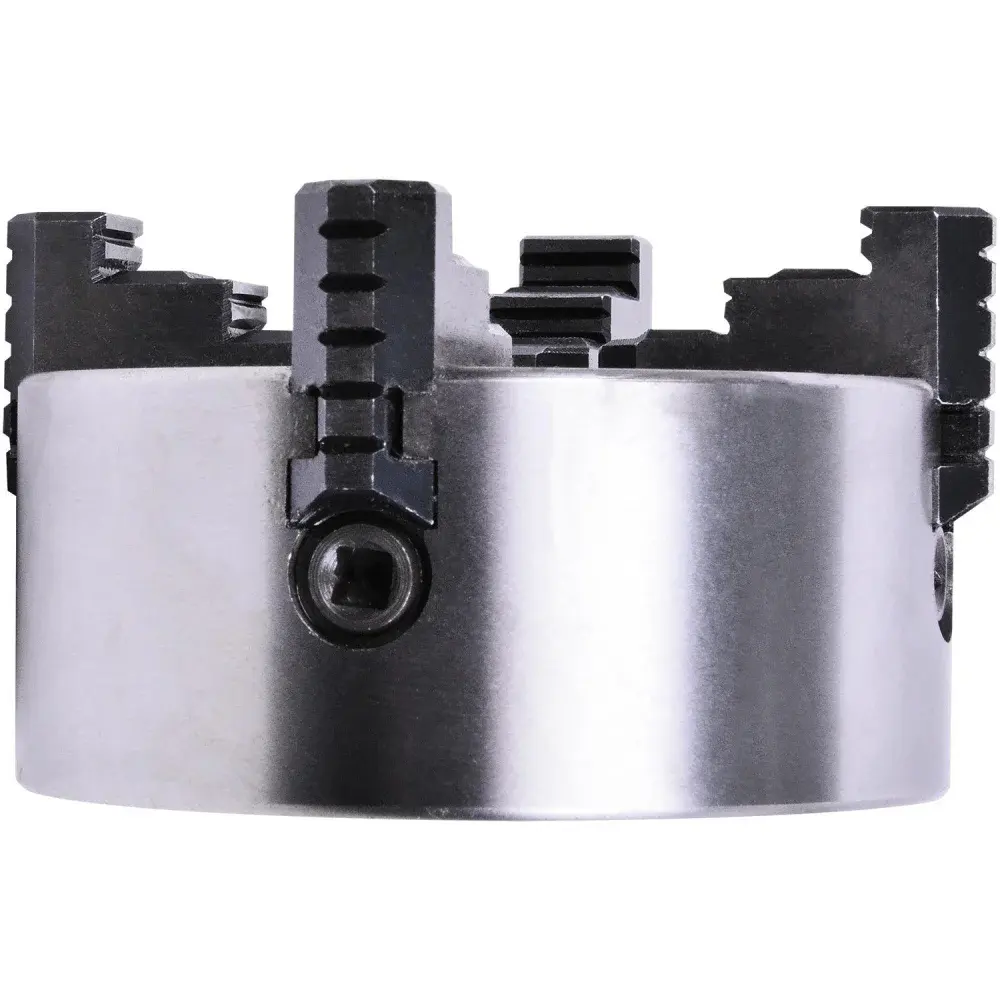 Mandril flange 100MM 4 castanhas TMB-500 Bumafer — fotografia 3