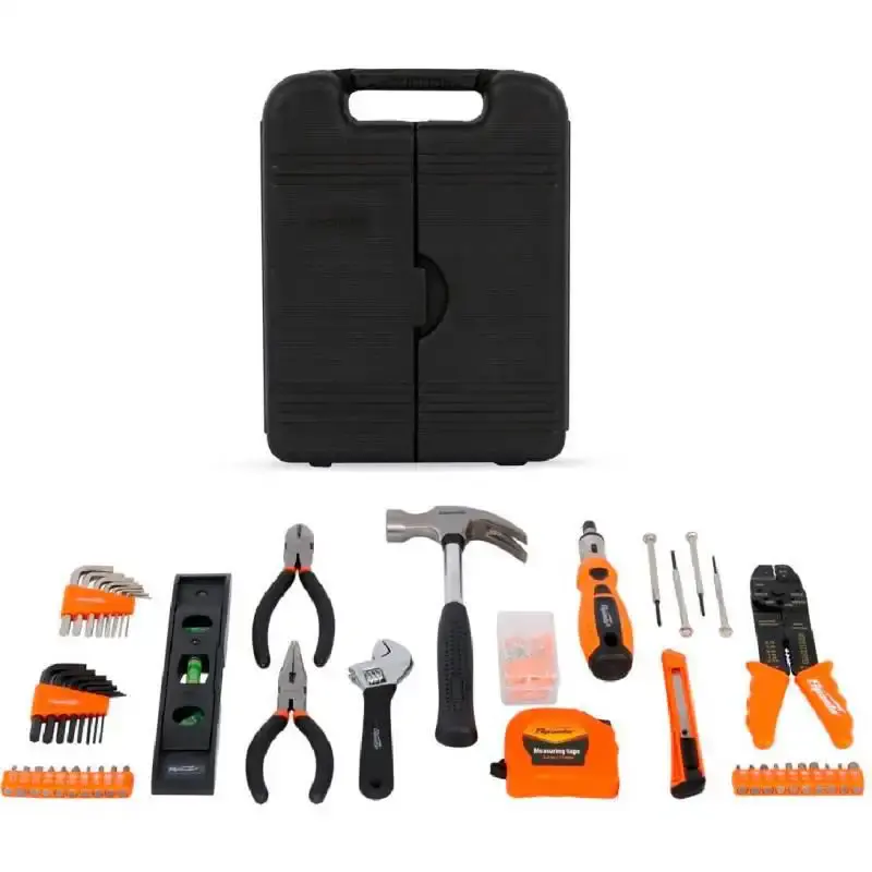 Maleta de ferramentas kit 129 peças sparta + chave soquete universal 48 em 1 360 graus Western — fotografia 6