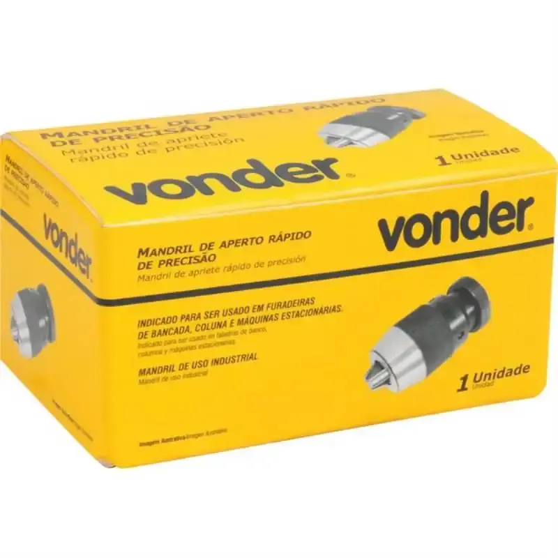 Mandril aperto rápido de precisão de 1 à 16 MM B18 Vonder — fotografia 3