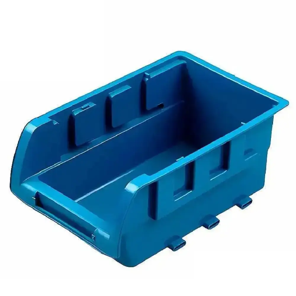 Caixa plástica N°5 azul porta componentes prática kit com 10 peças 5A Marcon — fotografia de referência