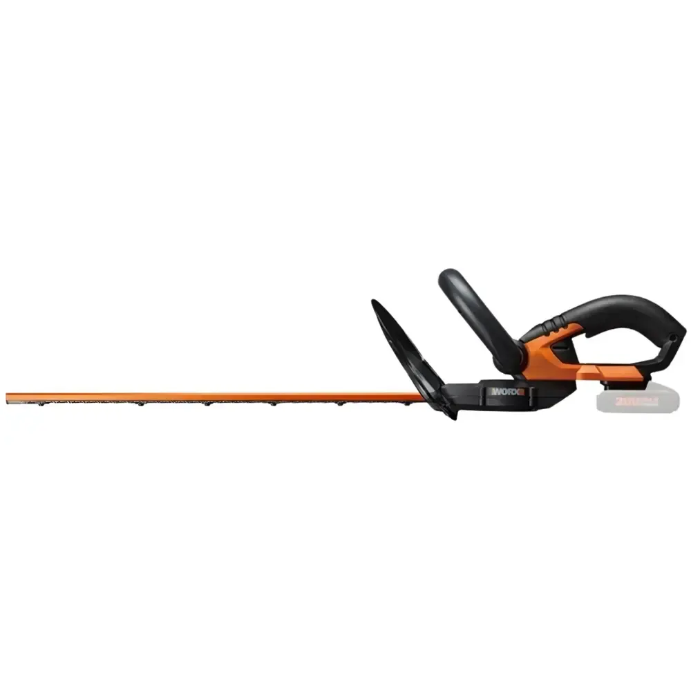 Aparador de cerca viva com carregador de bateria bivolt e bateria 20V 2,0AH Worx — fotografia 2