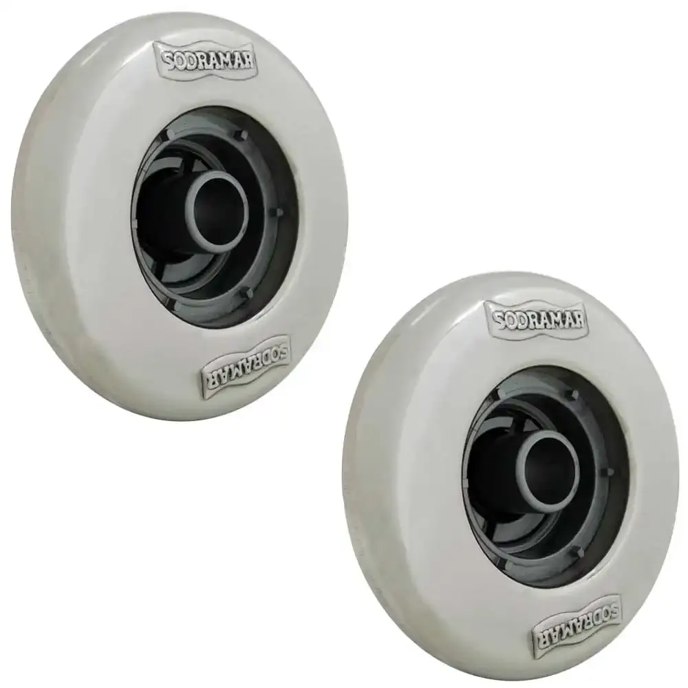 Dispositivo retorno inox 1.1/2 pol alvenaria 60MM 2 uni Sodramar — fotografia de referência