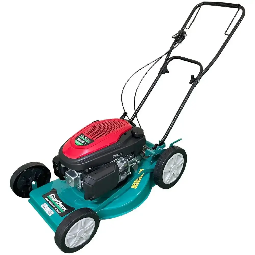 Cortador de grama a gasolina 6 HP 4 tempos 46 CM PRO-6000S Garthen — fotografia de referência