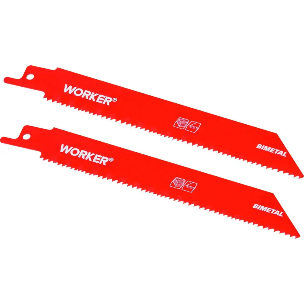 Lâmina para serra sabre bimetálica 1/2” 150MM 14 dentes Worker — fotografia 7