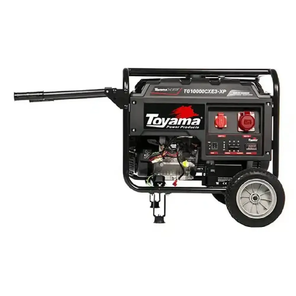 Gerador de energia a gasolina 11,25KVA partida elétrica TG10000CXE3-XP Toyama — fotografia 3
