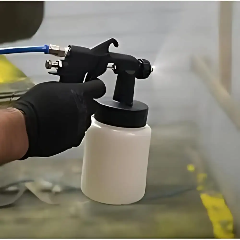 Pistola de pintura ar direto com copo 600ML PRO-515 PDR by Ldr2 — fotografia 5