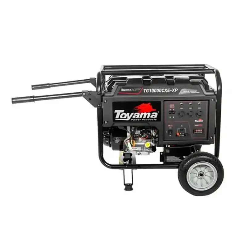 Gerador gasolina 9,0KVA mono TG10000CXE-XP partida elétrica bateria e manual 201-034 Toyama Bivolt — fotografia 4