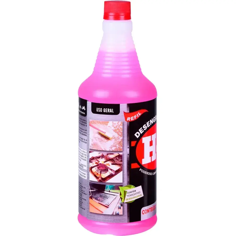 Desengraxante e removedor para limpeza pesada H7 1 litro — fotografia 8