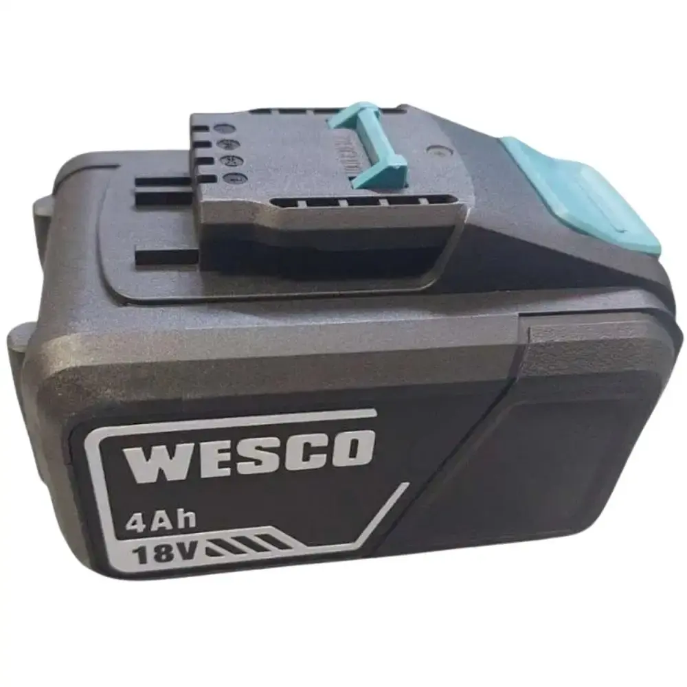 Parafusadeira de impacto 18V 1/2POL e compressor de ar 160PSI com bateria Wesco — fotografia 6