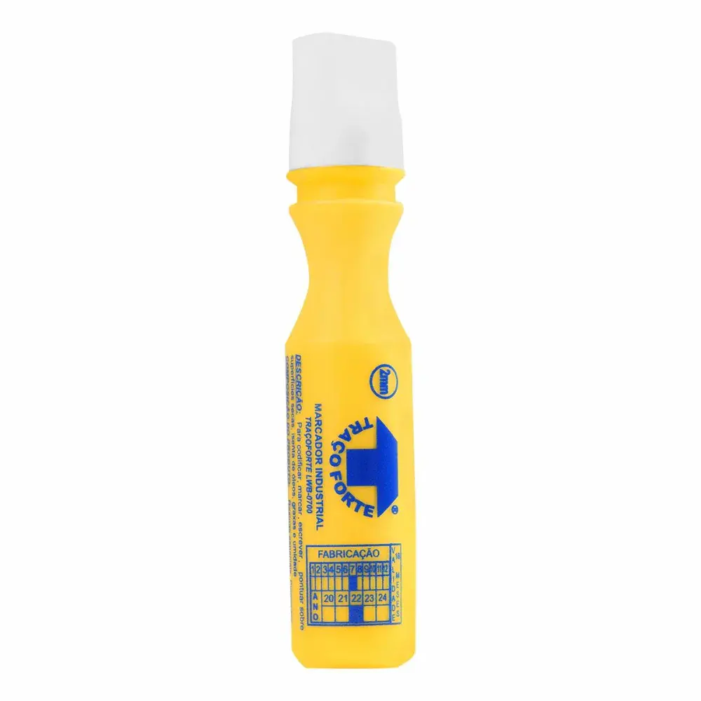 Marcador industriais ecológico amarelo 2MM 60ML Baden