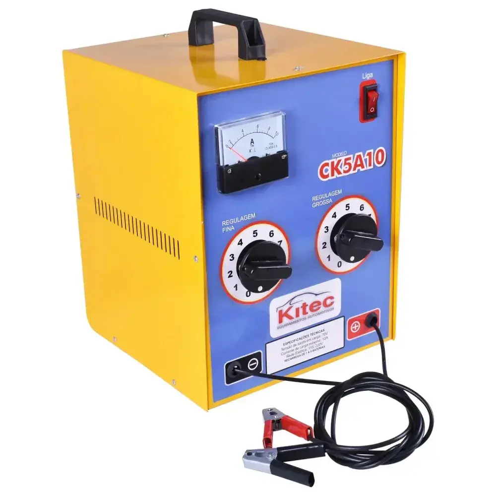 Carregador bateria modelo 10 amp com 12V bivolt da Kitec — fotografia 6