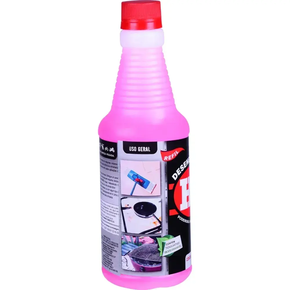 Desengraxante para limpeza pesada frasco 500 ml H-7 H7 — fotografia 8