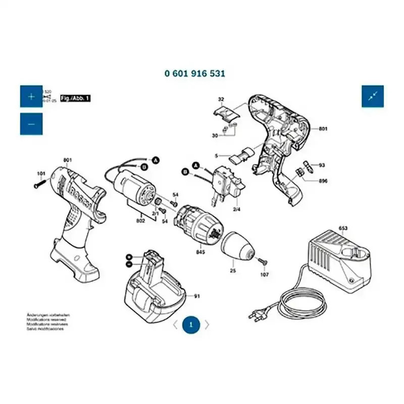 Bateria em 12V 2.6 ah nimh para parafusadeira GSR 12V 2607335683 Bosch — fotografia 5