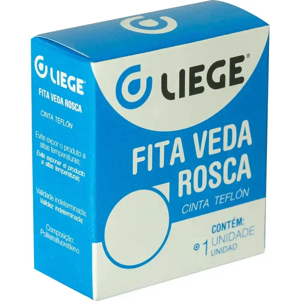 Fita veda rosca 12MMX10M Liege — fotografia 4