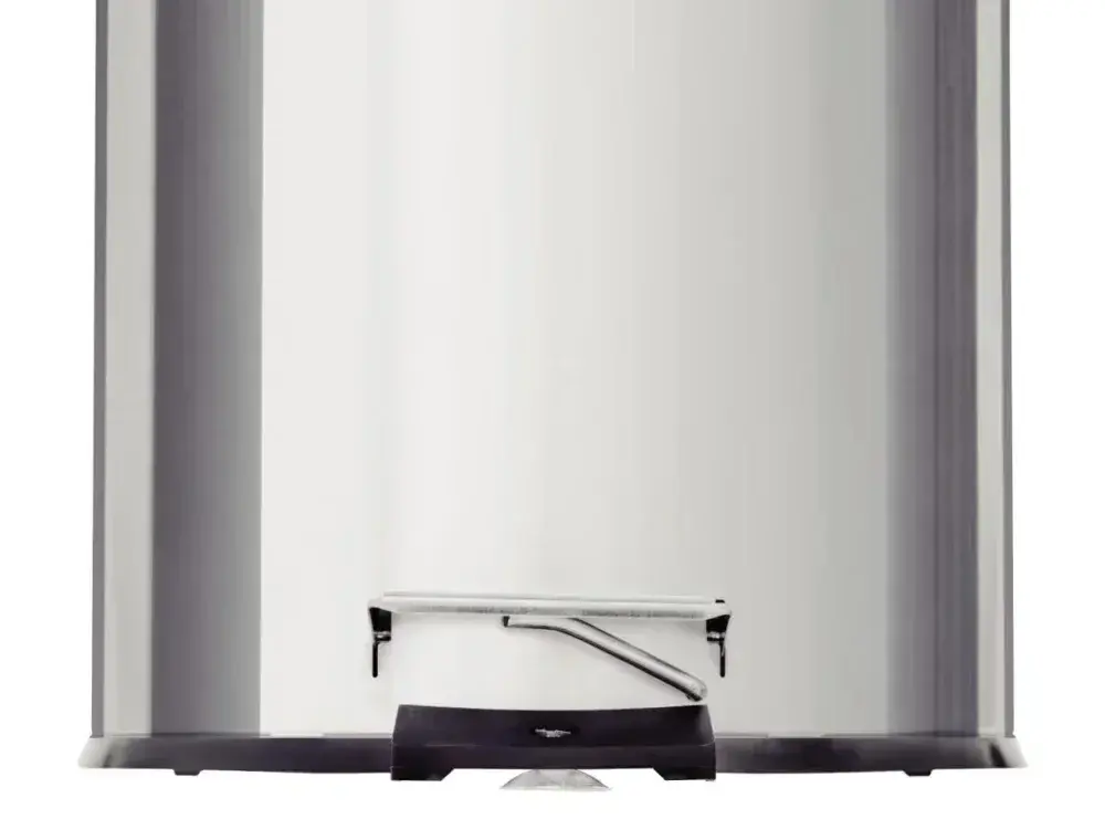 Lixeira inox 5L com pedal e sistema stay open Tramontina — fotografia 6