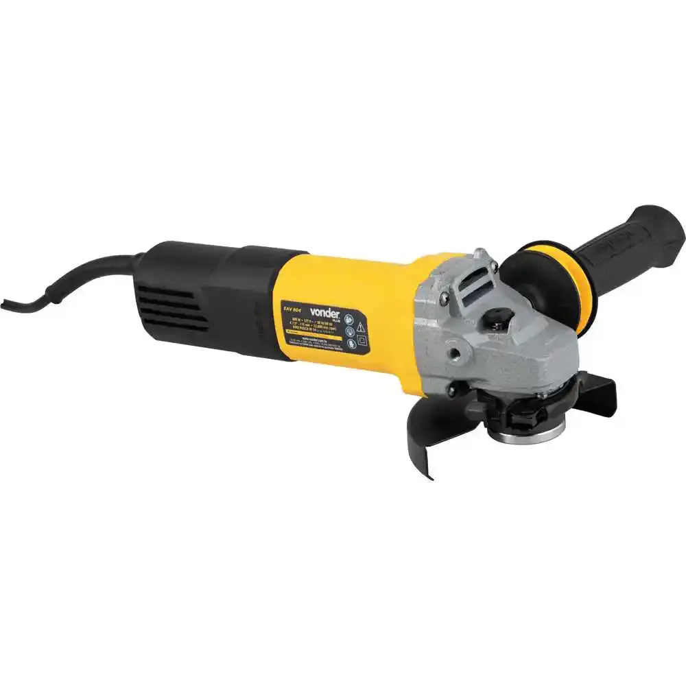 Esmerilhadeira angular 4.1/2 POL 800 W EAV 804 VONDER 110 V — fotografia 7