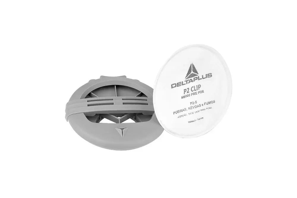 Kit com 2 filtros P2 para poeiras névoas delta plus Deltaplus — fotografia 3