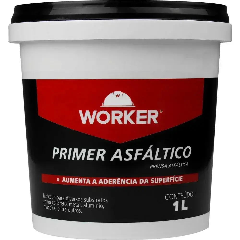 Impermeabilizante primer asfáltico 1L Worker — fotografia 5