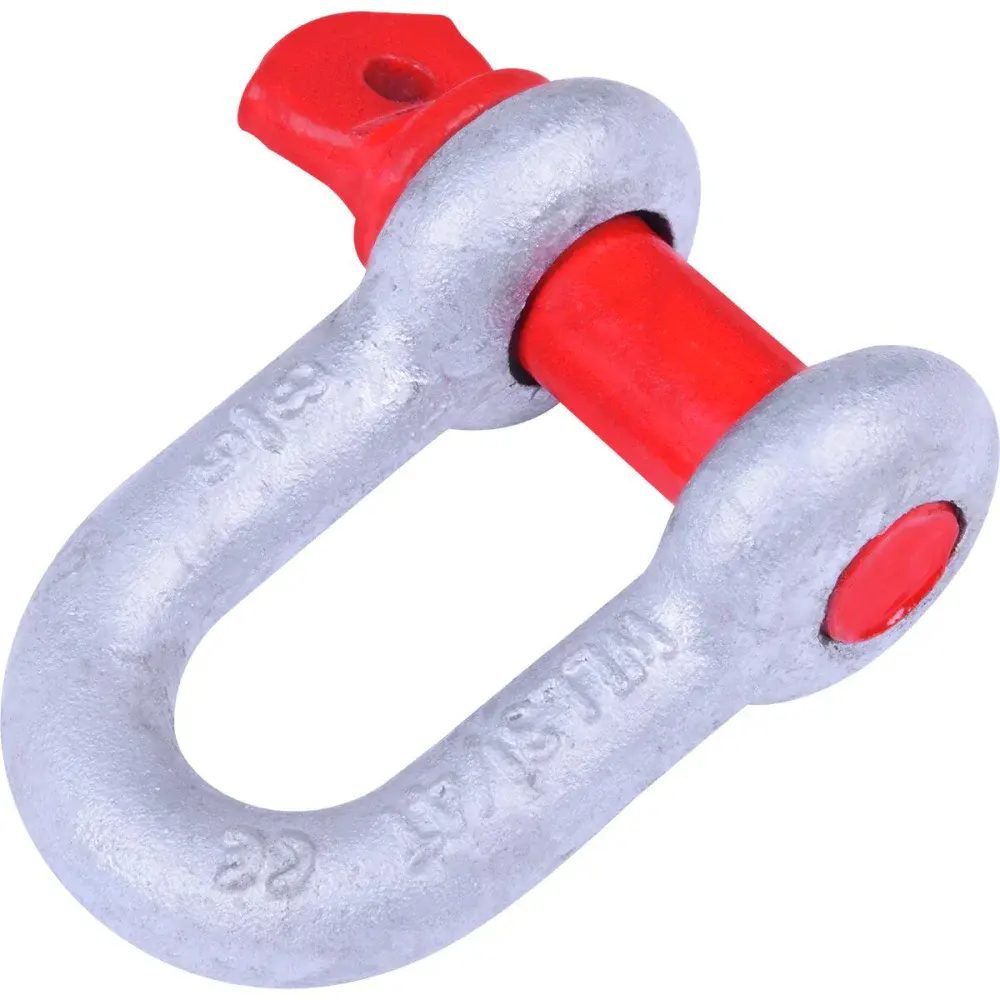 Manilha reta galvanizada a fogo 5/8X 3/4 worker Acerosid — fotografia 3
