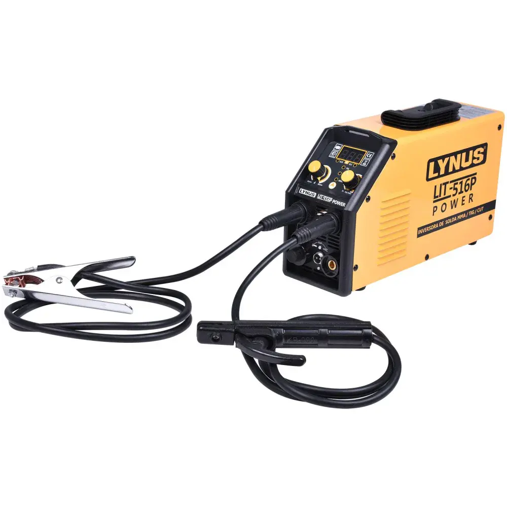 Inversor de solda multi-processos LIT-516P power 220V Lynus — fotografia 2