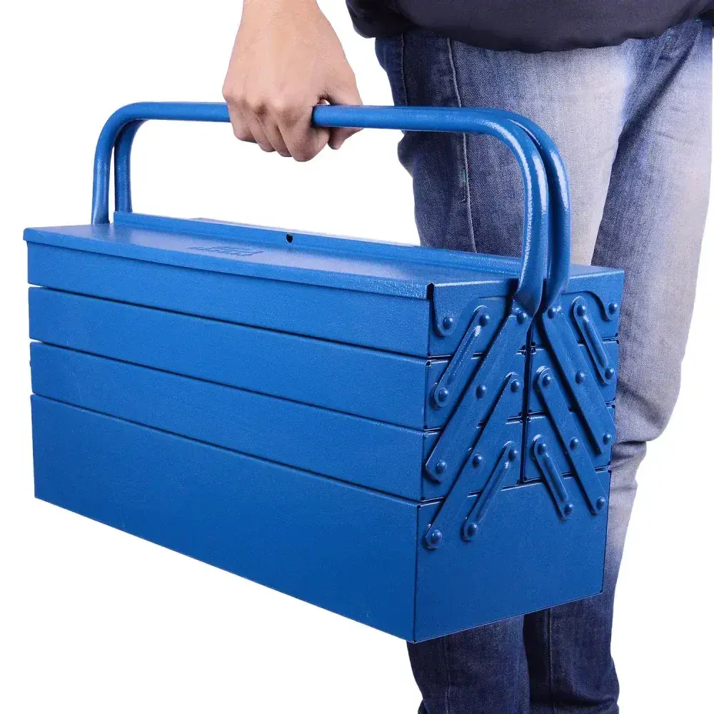 Caixa sanfonada reforçada com 7 gavetas 50X20X25CM Fercar — fotografia 10