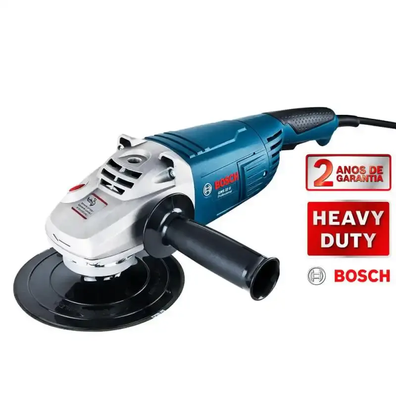 Lixadeira angular industrial 7 POL 2200W GWS 22U Bosch 220 V — fotografia 2