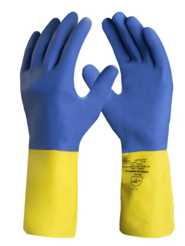 Luva neoprene latex modelo flocada 10 slim da Kala — fotografia de referência
