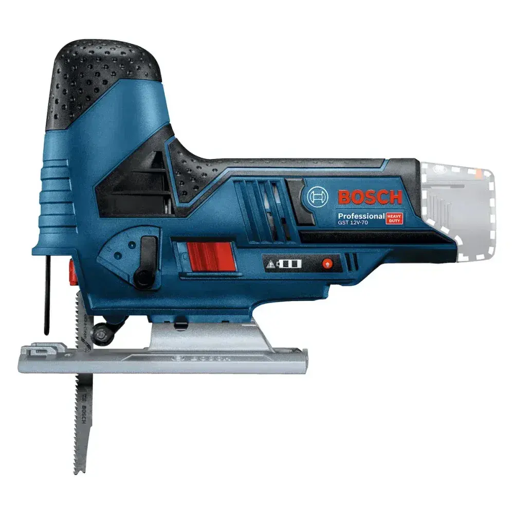 Serra tico tico gst 12V 70 sb a bateria Bosch — fotografia 6