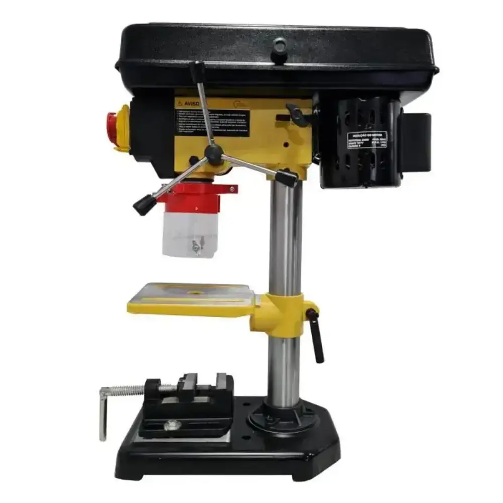 Furadeira bancada mandril 1/2 POL motor 350W com morsa FG13CM Ferrari 220 V — fotografia 6