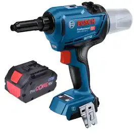 Rebitador 18V brushless GRG 18V-16C bateria 8 ah GBA procore li-on Bosch — fotografia 2