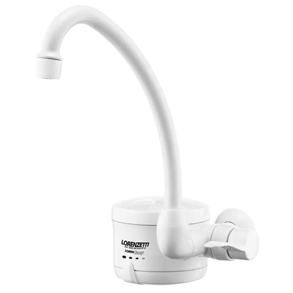 Torneira elétrica de parede loren easy 4T 4800W 127V lorenzetti Lorenzetti Duchas — fotografia de referência