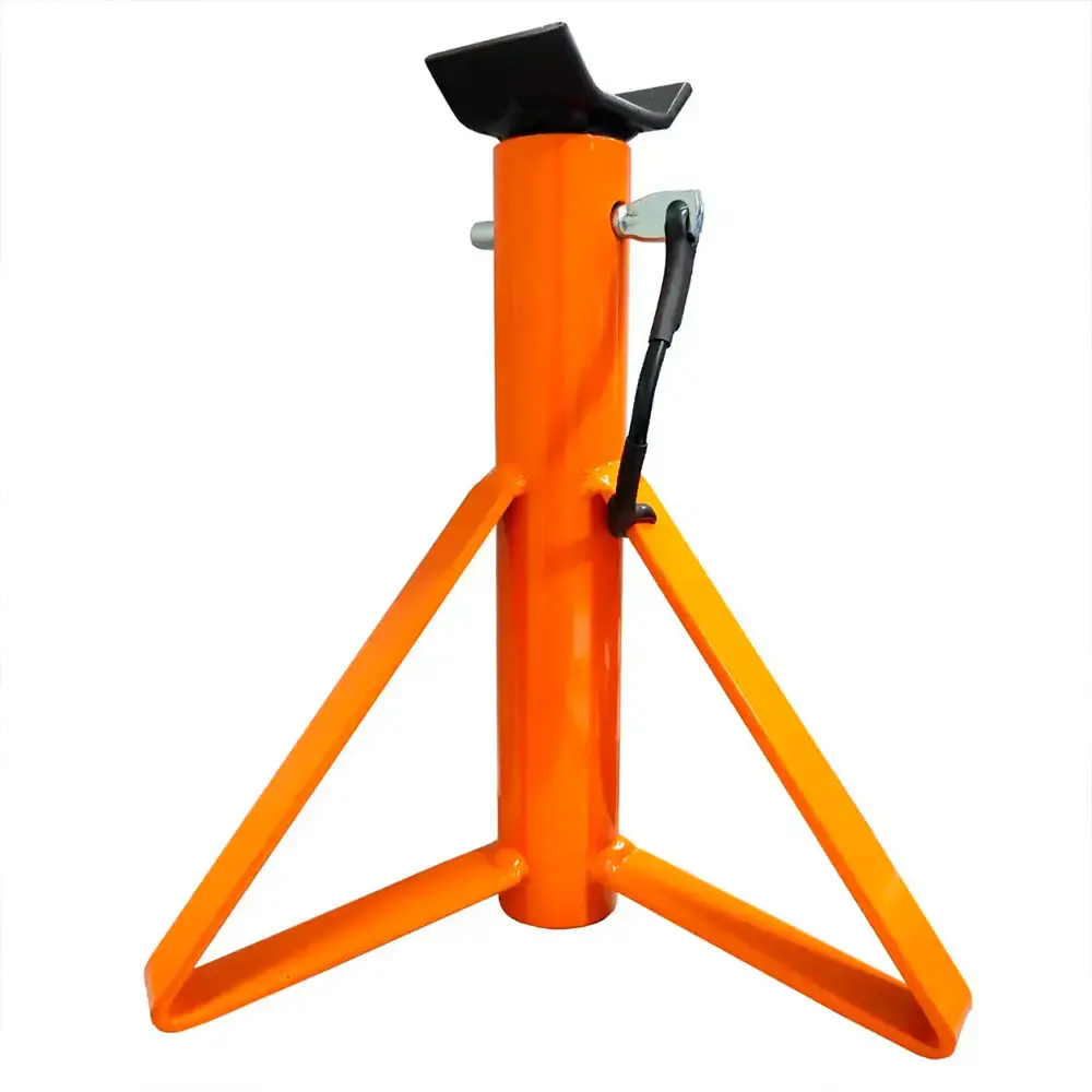 Cavalete mecânico automotivo 2 TON kit 2 peças Evald Vermelho — fotografia 8