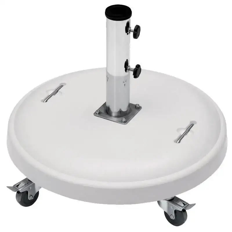 Base em concreto para ombrellone 50 KG com rodas haste 40. 48 e 58 MM 26001 BEL — fotografia de referência