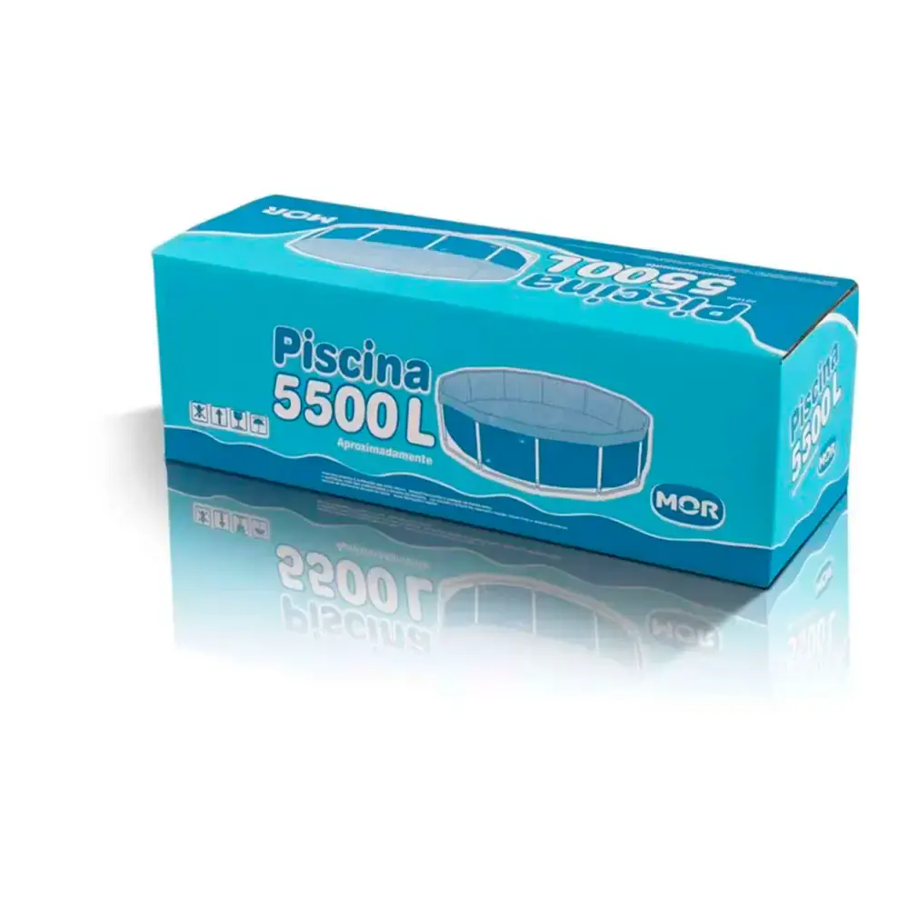 Piscina com Armação 5.500 Litros 0,77 x 3 x 3 Metros MOR — fotografia 3