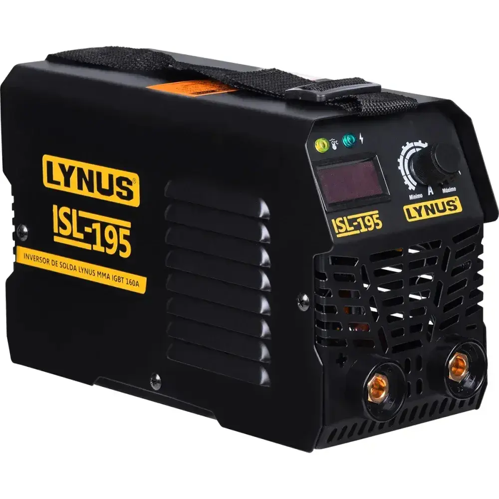 Inversora solda standard 160A ISL-195S com 220V Lynus — fotografia 9