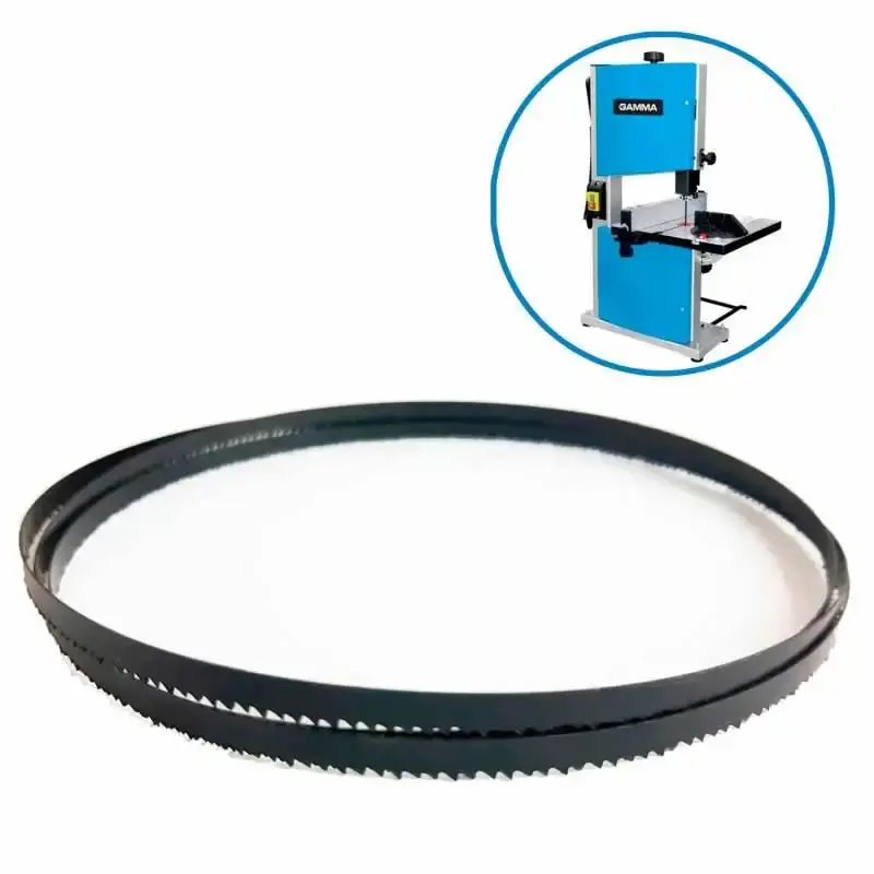 Lâmina de Serra de Fita 1.57 x 6 MM 6DPP para Serra de Fita G122 ACG122/BR-044 GAMMA — fotografia de referência