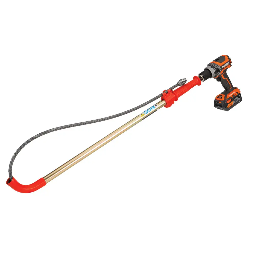 Desentupidora de vaso sanitário K-6P manual Ridgid
