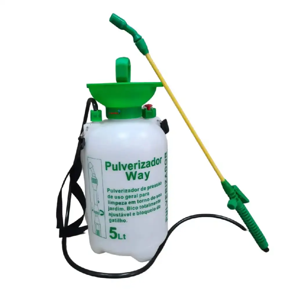 Pulverizador manual pressão 5 litros IWPM5-005 ImportWay — fotografia de referência