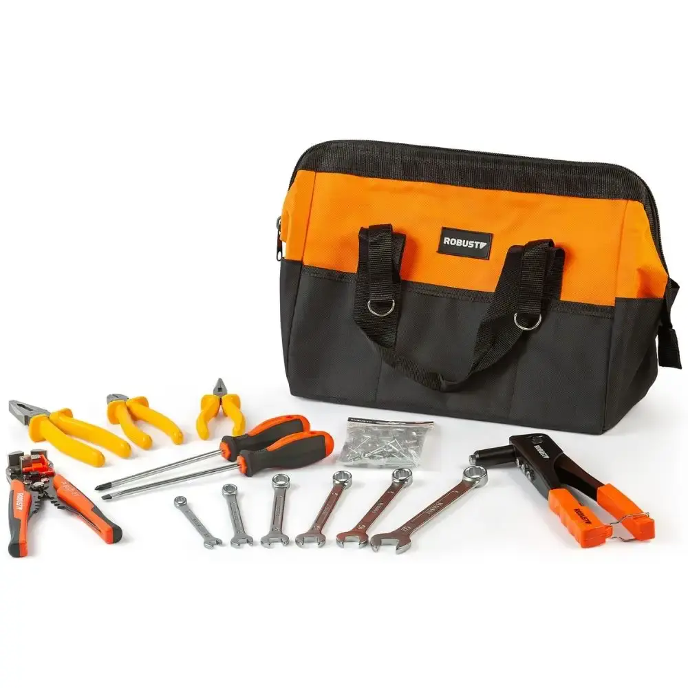 Bolsa em lona 550 MM com 15 peças e 20 compartimentos Robust — fotografia 2