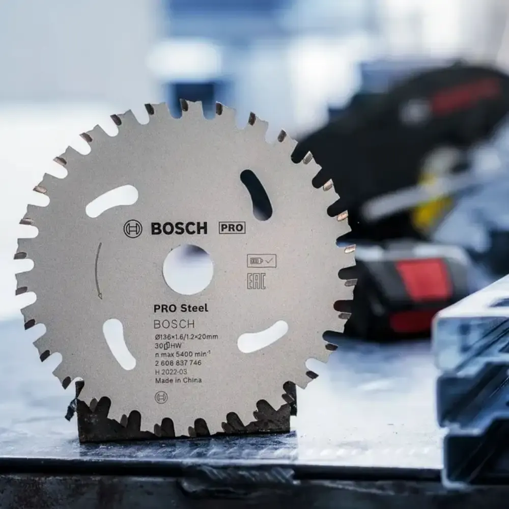 Disco de serra circular PRO steel cordless 140X20MM 30 dentes Bosch — fotografia 5