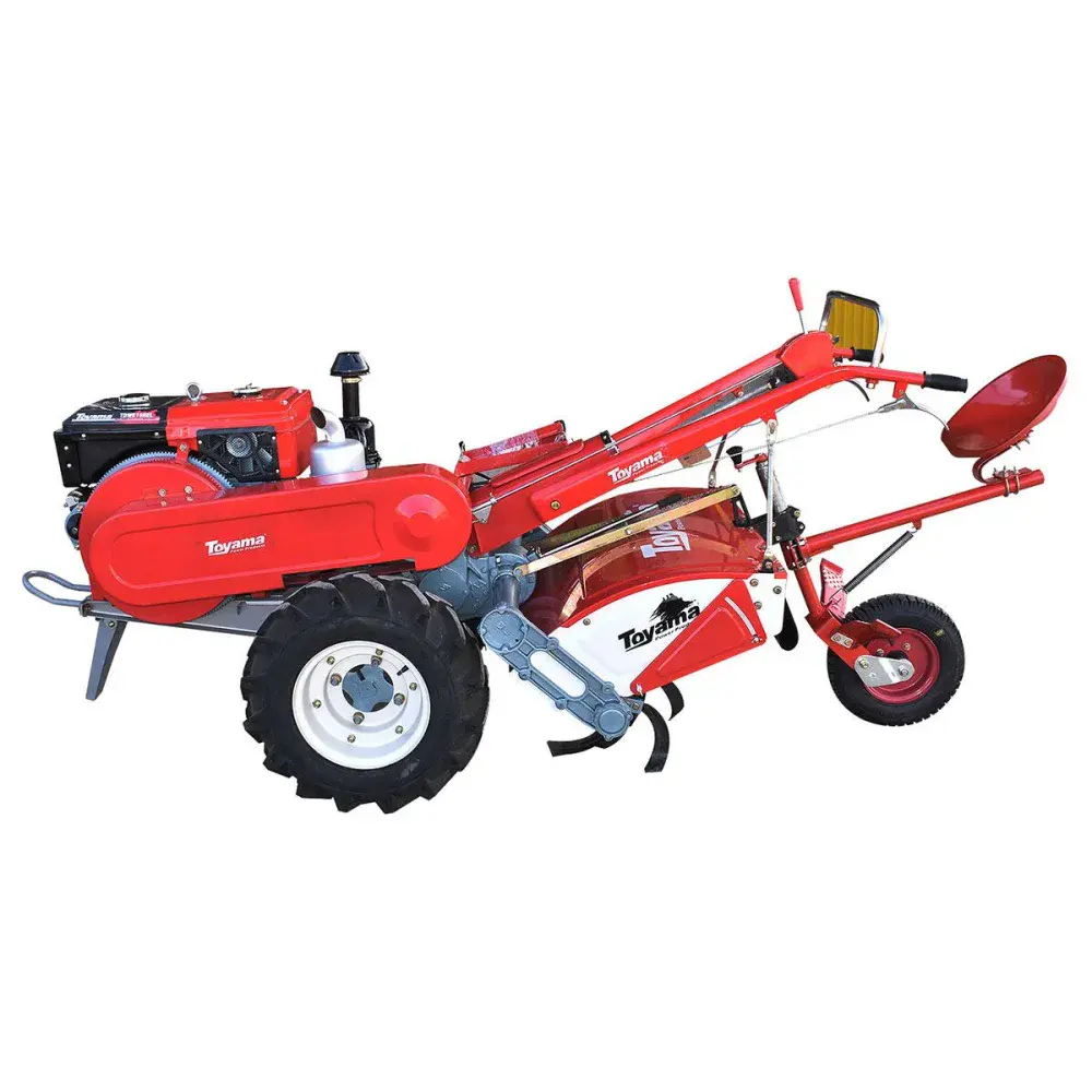 Microtrator à diesel 16,5HP 1 cilíndro TDWT80E Toyama — fotografia 6